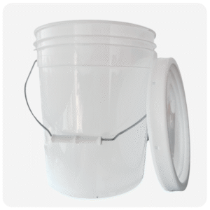 Balde Plástico 10 Litros Blanco