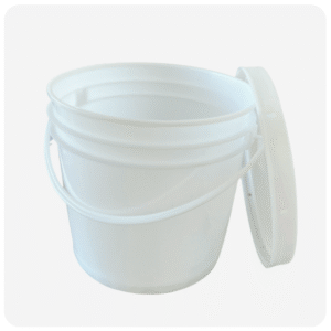 Balde Plástico 4 Litros Blanco