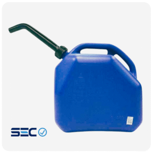 Bidón 20 Litros para Kerosene Con Vaciador Antivuelco Azul