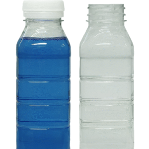 Botella PET 500cc Redonda Lisa con Rayas