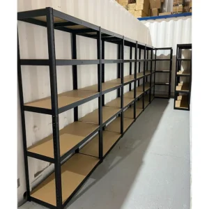 Rack Estante Metálico Negro180x90x40