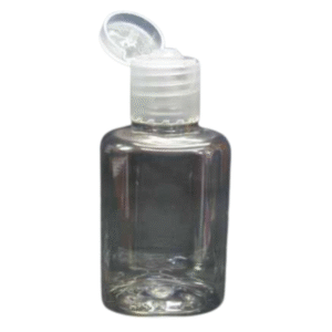 Botella PET 50cc Rectangular Lisa