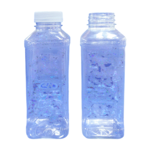 Botella PET 500 cc cuadrada Lisa