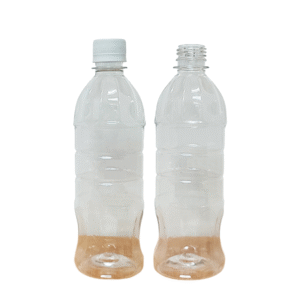 Botella PET 500 cc Redonda Rayas