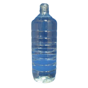 Botella PET 1 Lt Redonda con Rayas