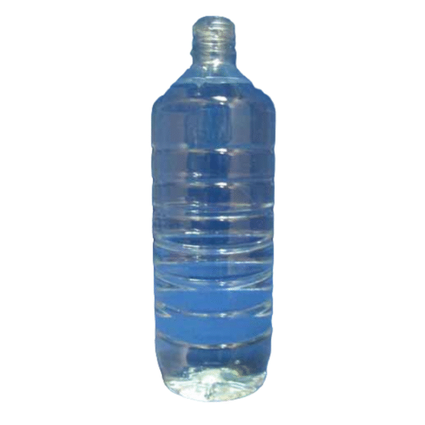 Botella PET 1 Lt Redonda con Rayas