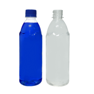 Botella PET 500cc Redonda con Relieve
