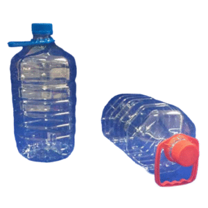 Botella PET 5 Lts Octagonal con Relieve